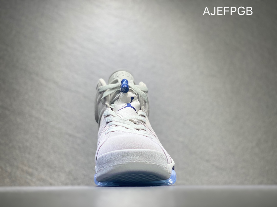 360 Nike Air Jordan 6 Retro”Georgetown”乔丹AJ6代复古休闲文化篮球鞋“乔治城灰蓝麂皮” CT8529-012