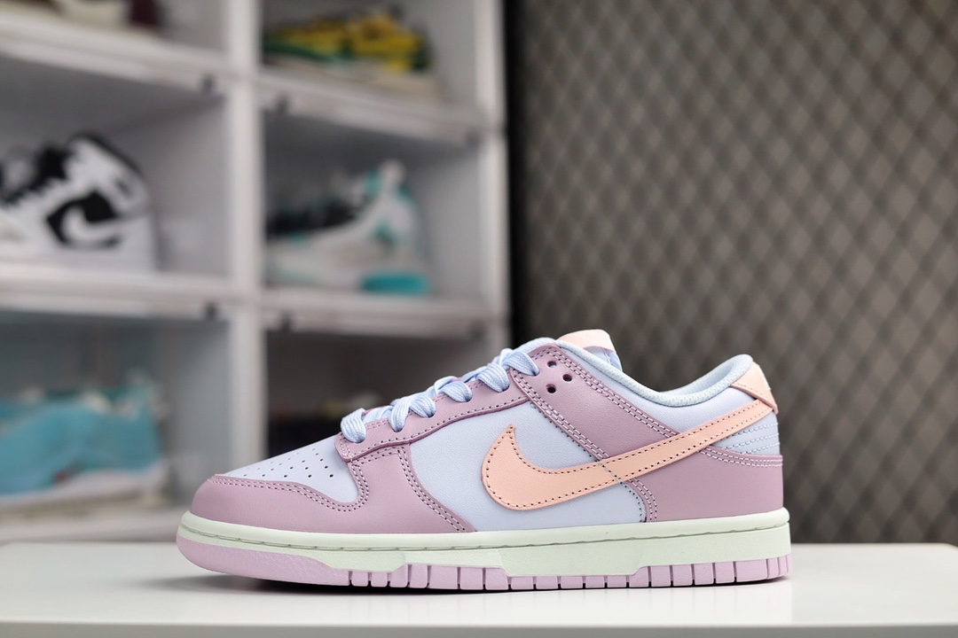 I5 N3出品 打破市场天花板高利润格局 012 Series NK Dunk SB Low 蓝紫粉 独立精准数据化开发 所有材料裁片来自原厂同源 原厂冲刀切割 质感无敌 原楦原纸板 鞋型 鞋头上翘 反口里V字弧一切完美比对ZP 市场唯一正确跟随官方最新二代底档案 全鞋98%匹配XE版ZP 后续配色陆续全码出货中