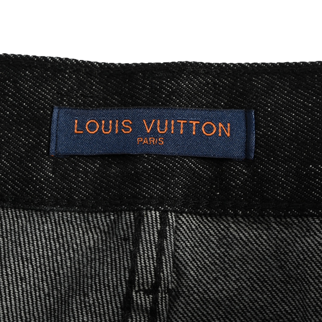 270 Louis Vuitton/路易威登 22Fw 绑带牛仔裤