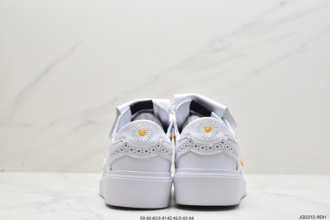 180 权志龙 PEACEMINUSONE x Nike Kwondo 1 休闲时尚板鞋白色小邹菊DH2482-100