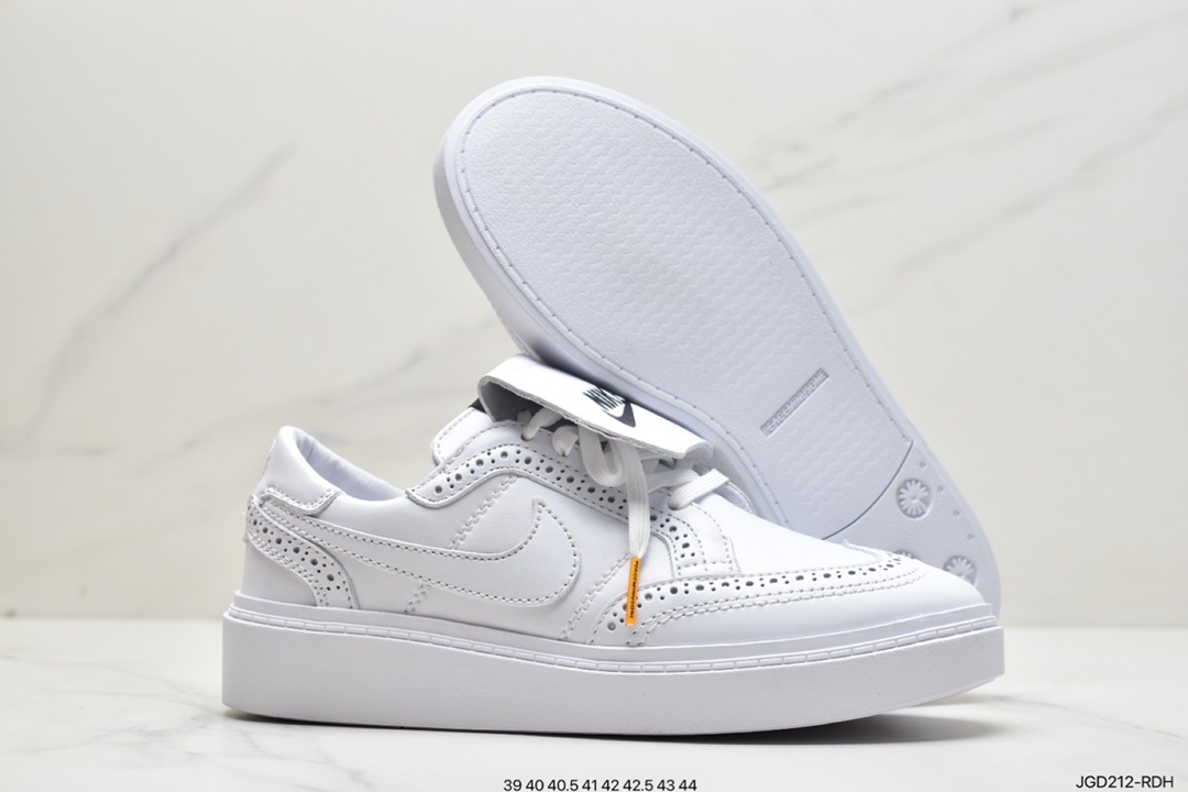 180 权志龙 PEACEMINUSONE x Nike Kwondo 1 休闲时尚板鞋白色小邹菊DH2482-100