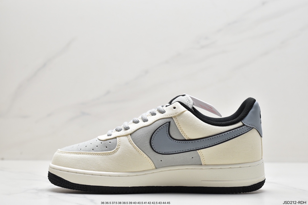 200 耐克Nike Air Force1 空军一号 白蓝 低帮休闲板鞋 DX2675-100