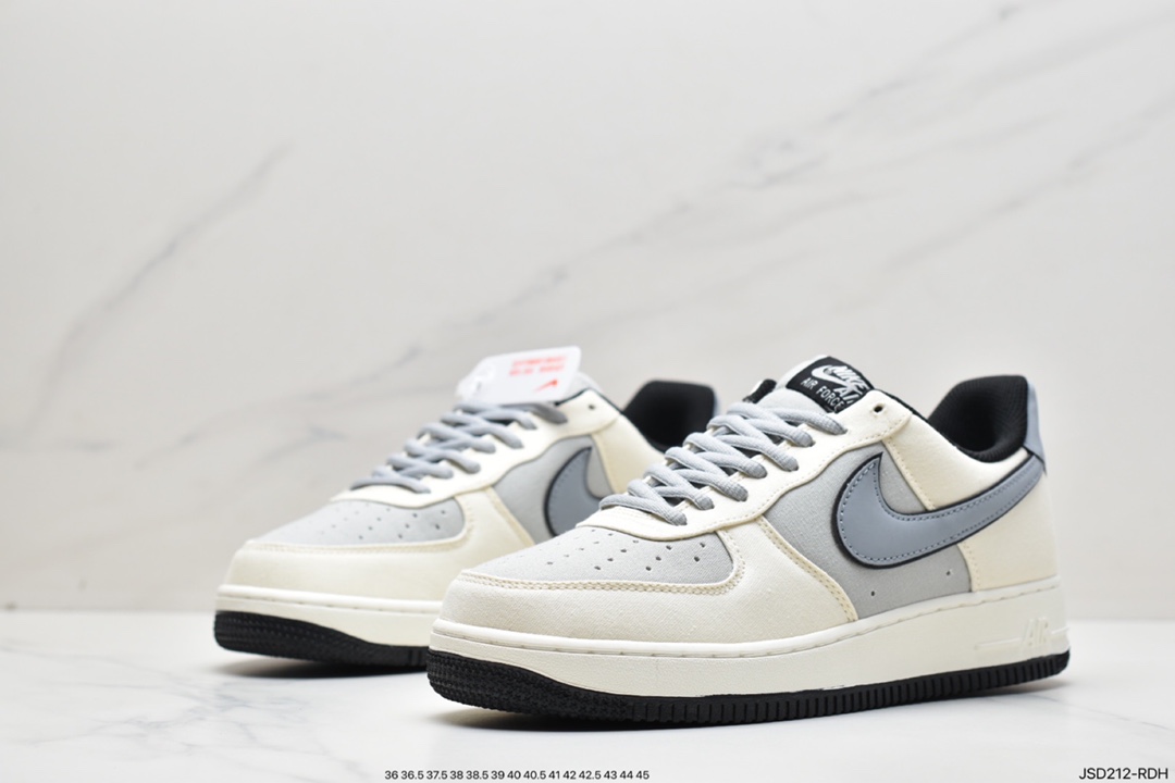 200 耐克Nike Air Force1 空军一号 白蓝 低帮休闲板鞋 DX2675-100