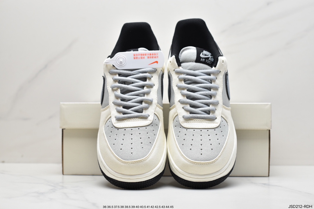 200 耐克Nike Air Force1 空军一号 白蓝 低帮休闲板鞋 DX2675-100