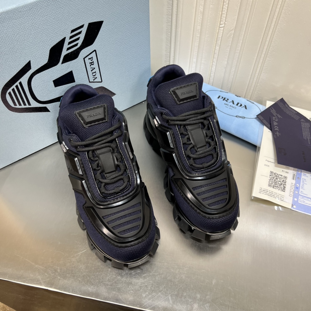 J5 PRADA 普拉达2022最新走秀拼色厚底老爹情侣款， 颜色全部做齐，高品质欢迎和原板对比。女款p I5 -男款p 24