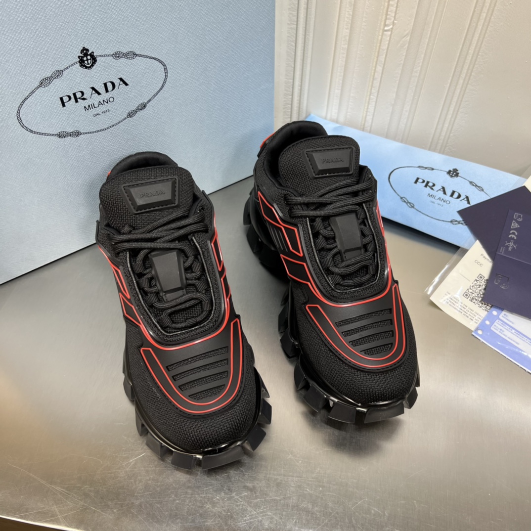 J5 PRADA 普拉达2022最新走秀拼色厚底老爹情侣款， 颜色全部做齐，高品质欢迎和原板对比。女款p I5 -男款p 24