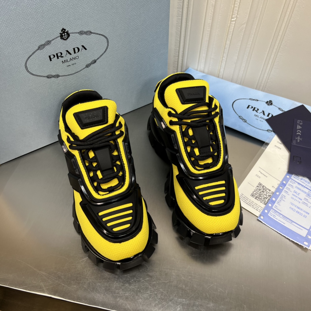 J5 PRADA 普拉达2022最新走秀拼色厚底老爹情侣款， 颜色全部做齐，高品质欢迎和原板对比。女款p I5 -男款p 24