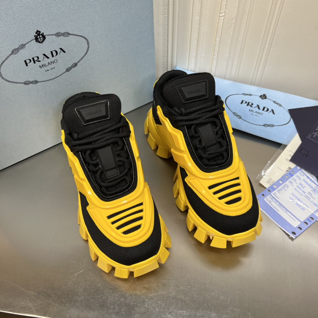 J5 PRADA 普拉达2022最新走秀拼色厚底老爹情侣款， 颜色全部做齐，高品质欢迎和原板对比。女款p I5 -男款p 24