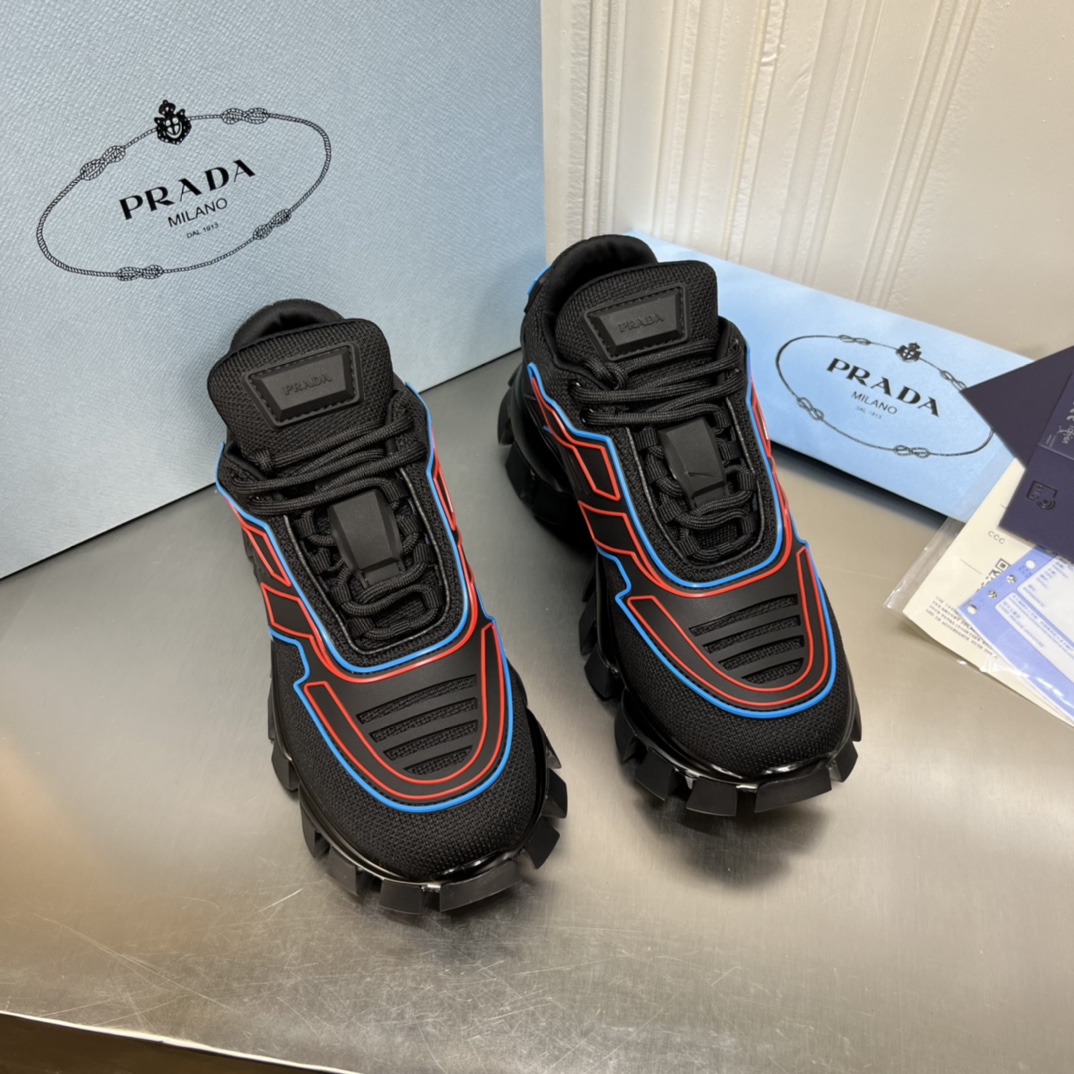 J5 PRADA 普拉达2022最新走秀拼色厚底老爹情侣款， 颜色全部做齐，高品质欢迎和原板对比。女款p I5 -男款p 24