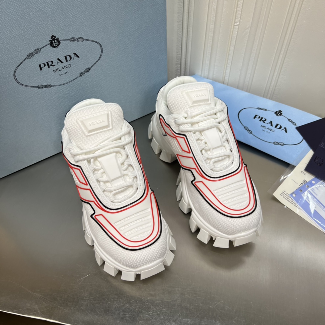 J5 PRADA 普拉达2022最新走秀拼色厚底老爹情侣款， 颜色全部做齐，高品质欢迎和原板对比。女款p I5 -男款p 24