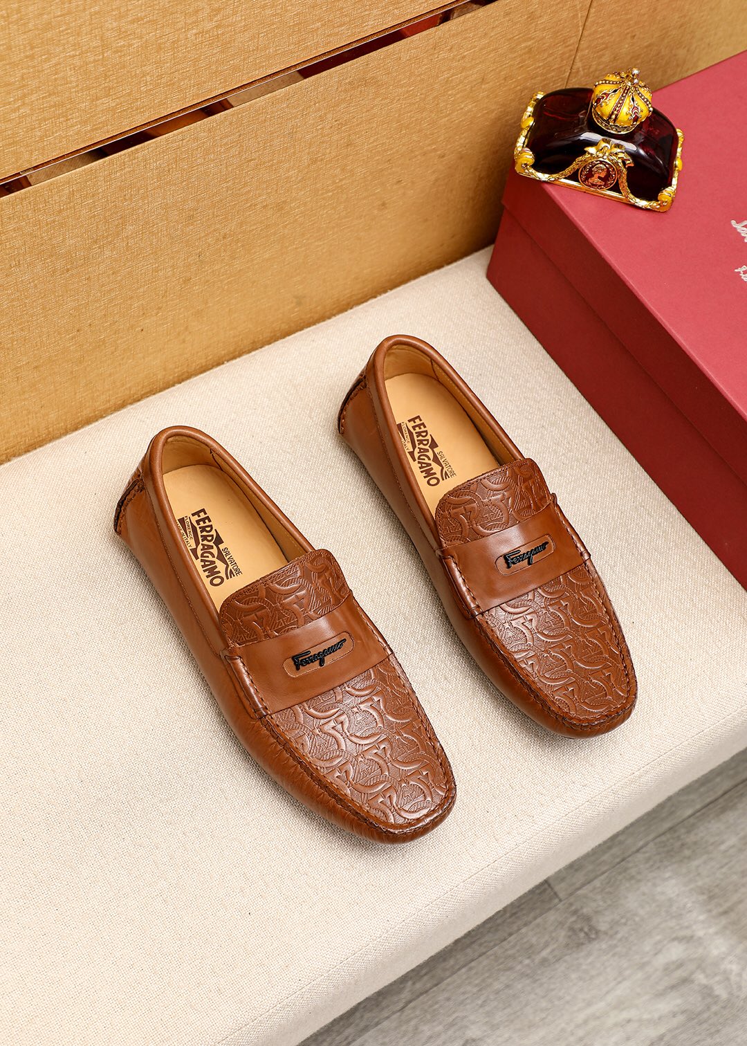 I5  Ferragamo 菲拉格慕 豆豆鞋正码