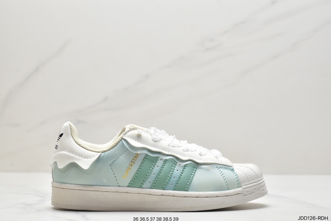 Adidas Originals Superstar ”Milk White/Lace” Shell Head Series Low Help GW4441