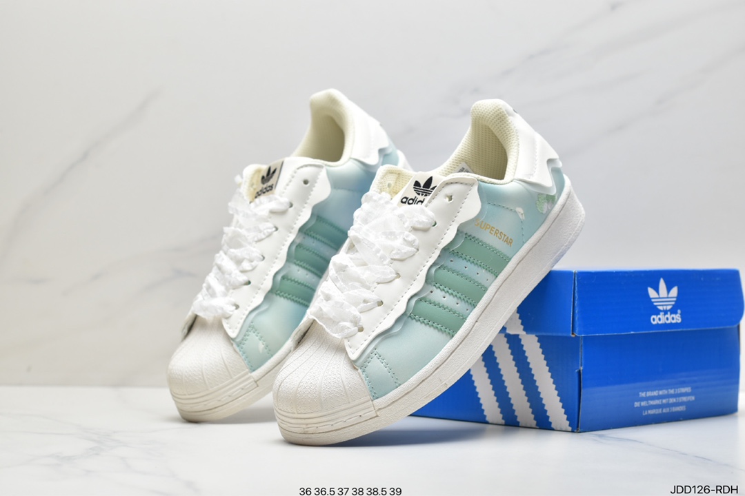 Adidas Originals Superstar ”Milk White/Lace” Shell Head Series Low Help GW4441