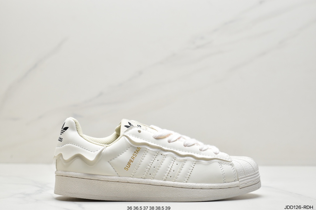 Adidas Originals Superstar ”Milk White/Lace” Shell Head Series Low Help GW4441