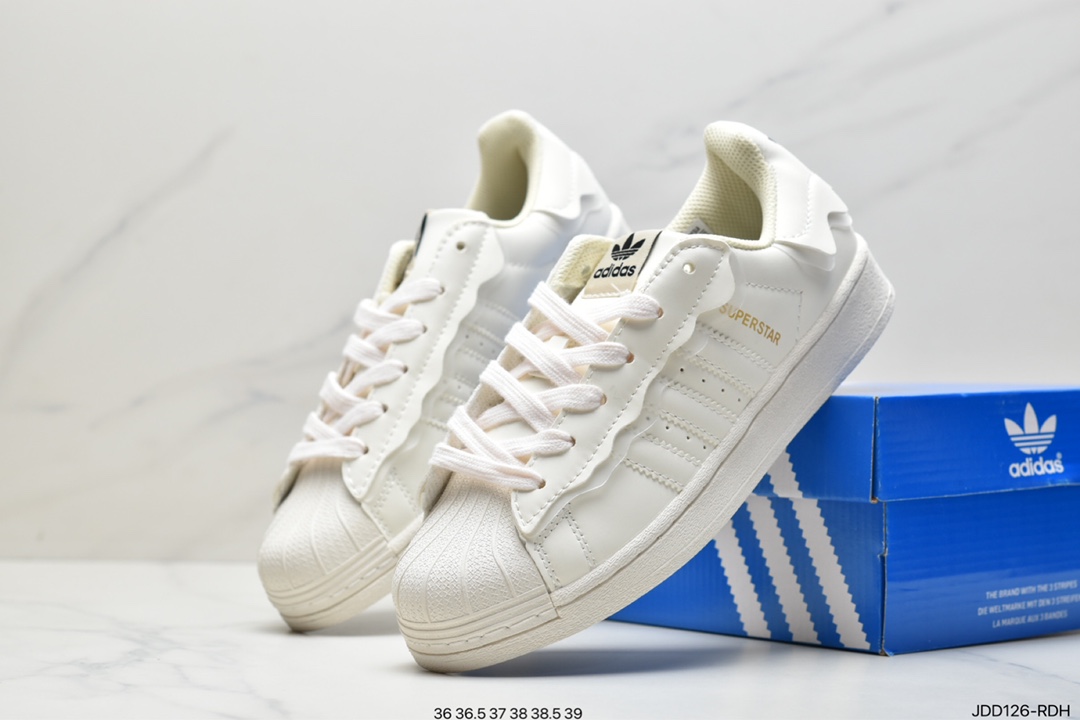 Adidas Originals Superstar ”Milk White/Lace” Shell Head Series Low Help GW4441