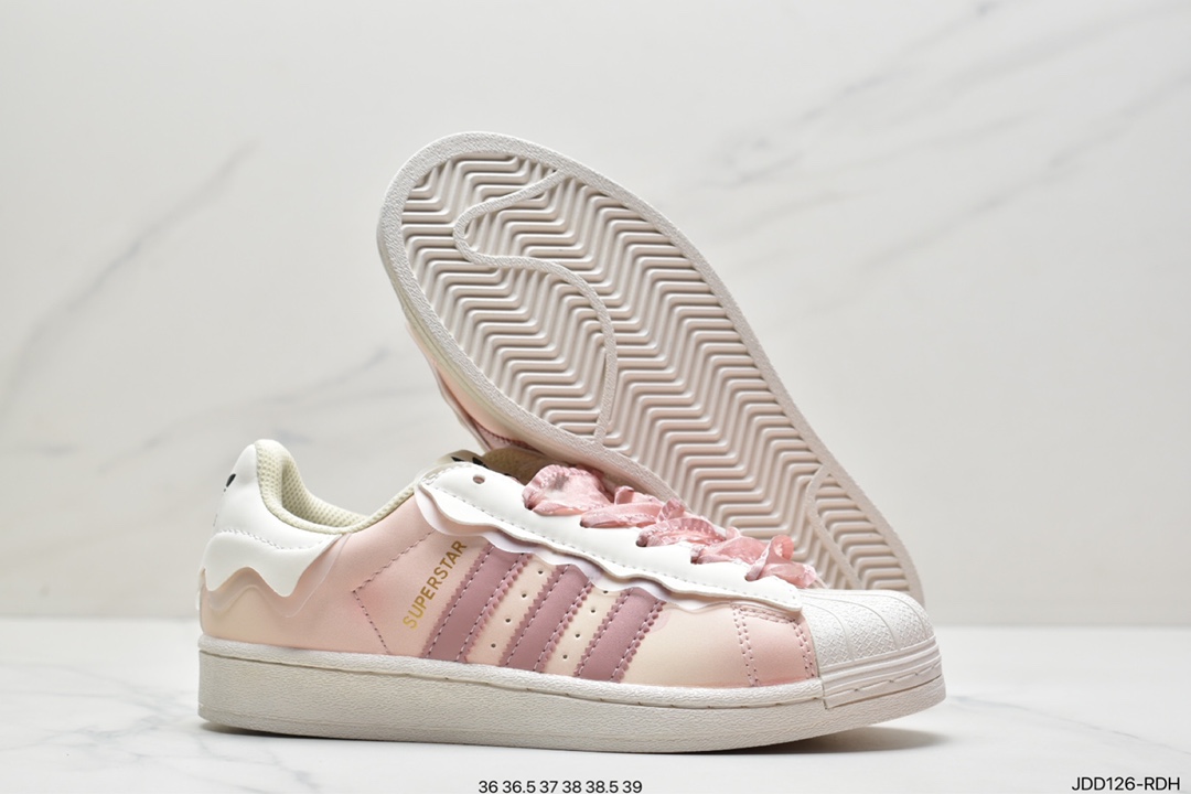 Adidas Originals Superstar ”Milk White/Lace” Shell Head Series Low Help GW4441