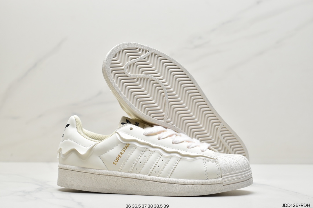 Adidas Originals Superstar ”Milk White/Lace” Shell Head Series Low Help GW4441