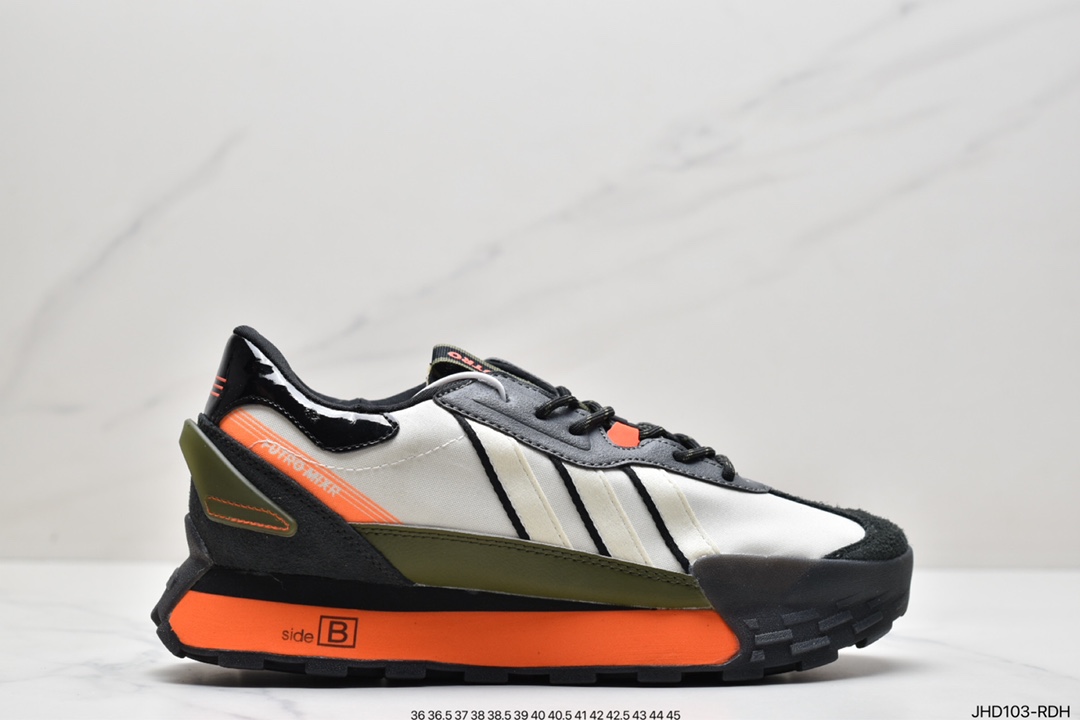 Exclusive adidas neo Futro Mixr retro FM bumper shoes