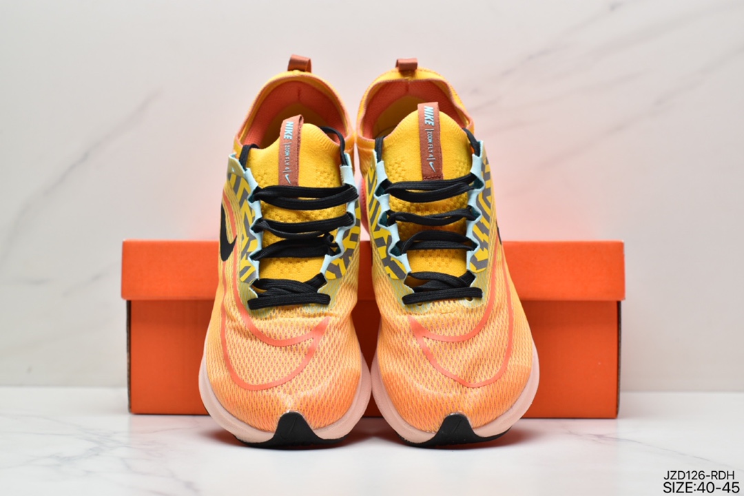 140 耐克Nk Zoom Fly 4 男子超轻跑步鞋鞋底CT2401