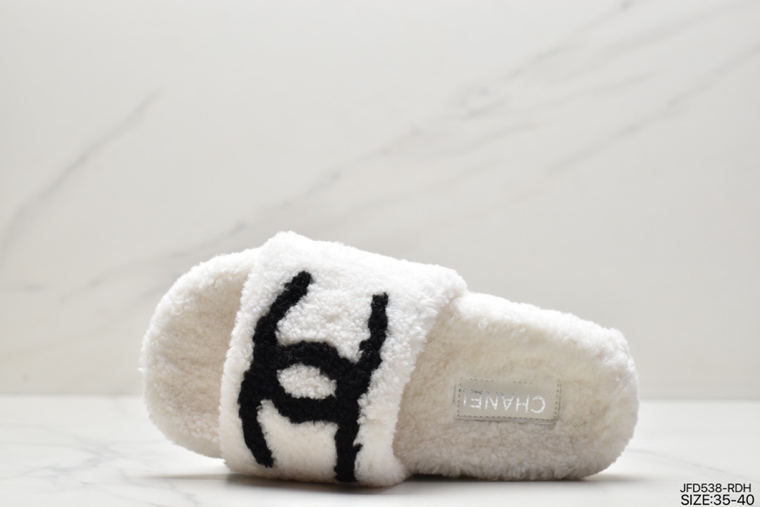 High luxury brand Balenciaga Kedong new favorite fur slippers