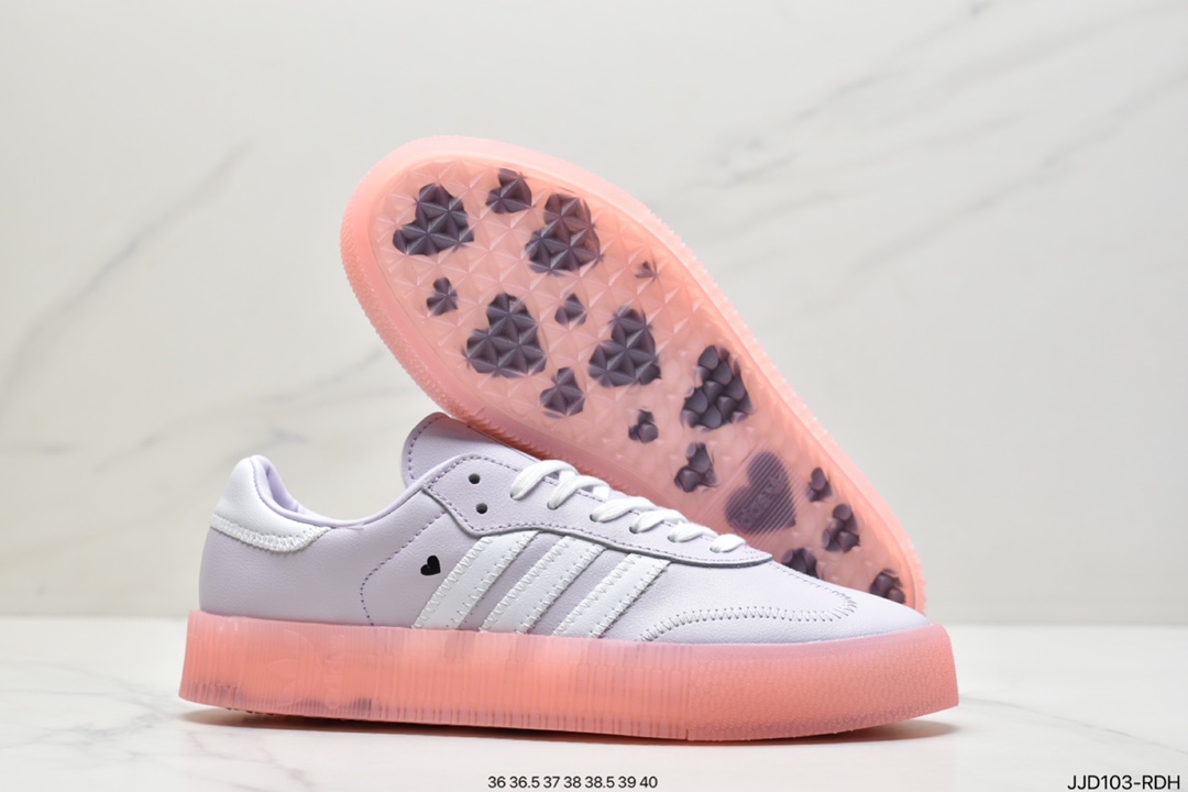 Adidas Originals Samba Rose W Samba Series Muffin Versatile Classic Sneakers