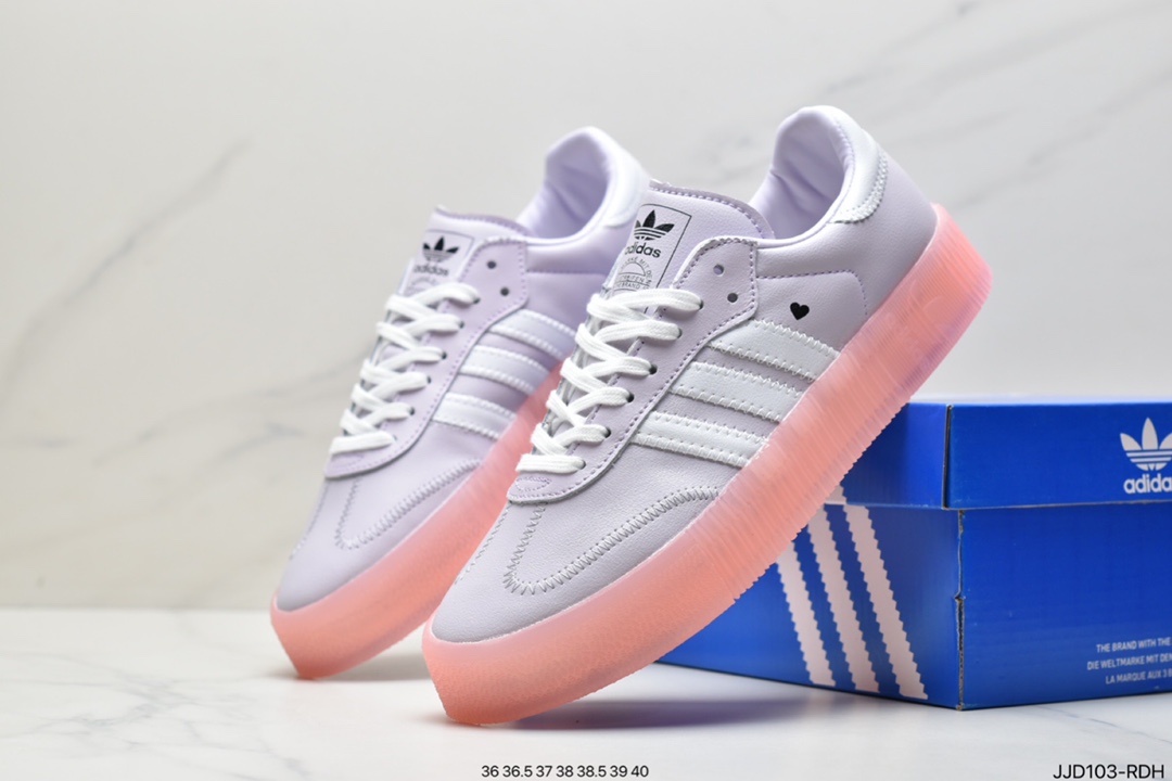 Adidas Originals Samba Rose W Samba Series Muffin Versatile Classic Sneakers