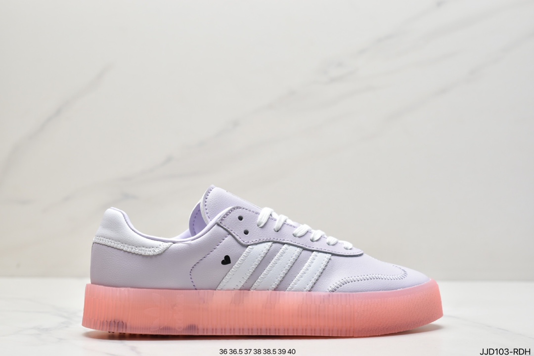 Adidas Originals Samba Rose W Samba Series Muffin Versatile Classic Sneakers