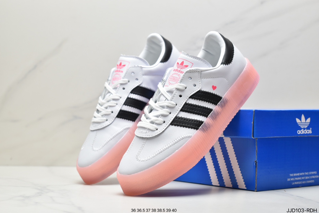 Adidas Originals Samba Rose W Samba Series Muffin Versatile Classic Sneakers