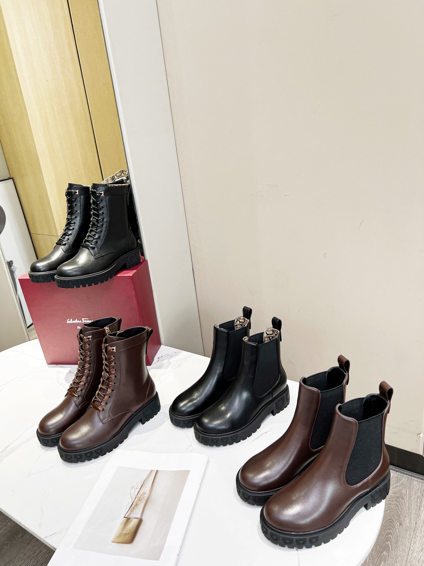 Salvatore Ferragamo Gancini Boots: Design, Material, and Price Highlights