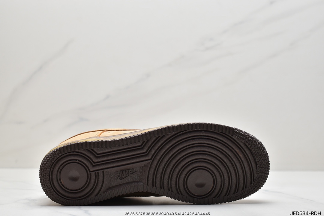 150 空军一号 Nike Air Force 1 Low Retro SP”Wheat Mocha”摩卡小麦 男女同款 DC7504-700