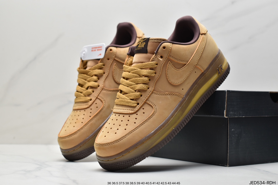 150 空军一号 Nike Air Force 1 Low Retro SP”Wheat Mocha”摩卡小麦 男女同款 DC7504-700