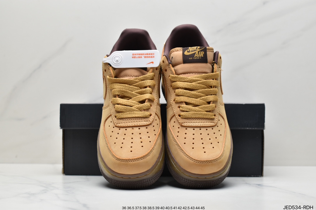 150 空军一号 Nike Air Force 1 Low Retro SP”Wheat Mocha”摩卡小麦 男女同款 DC7504-700