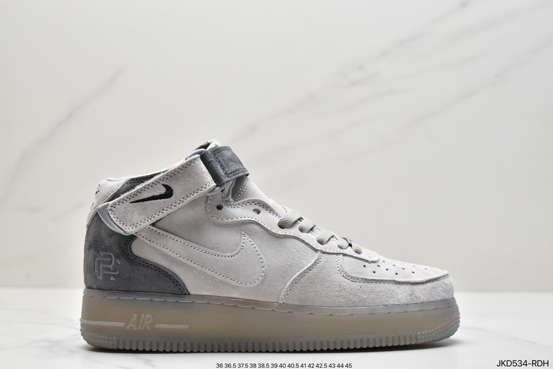 160 nike Air Froce 1 Mid 07 PRM Wheat Flax 小麦色空军一号中帮 715889-200