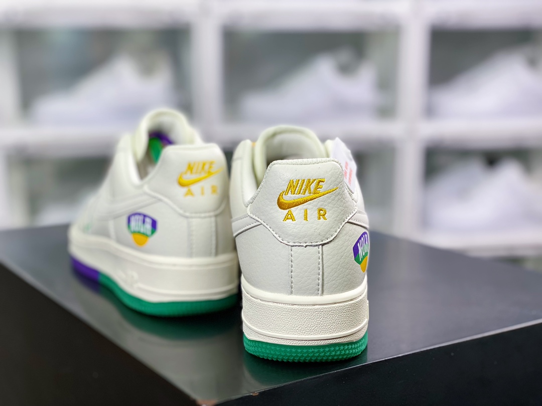 200 Air Force 1Low '07 LV8”NOLA”空军一号低帮经典板鞋“新奥尔良鹈鹕队白紫绿”TF8896-303