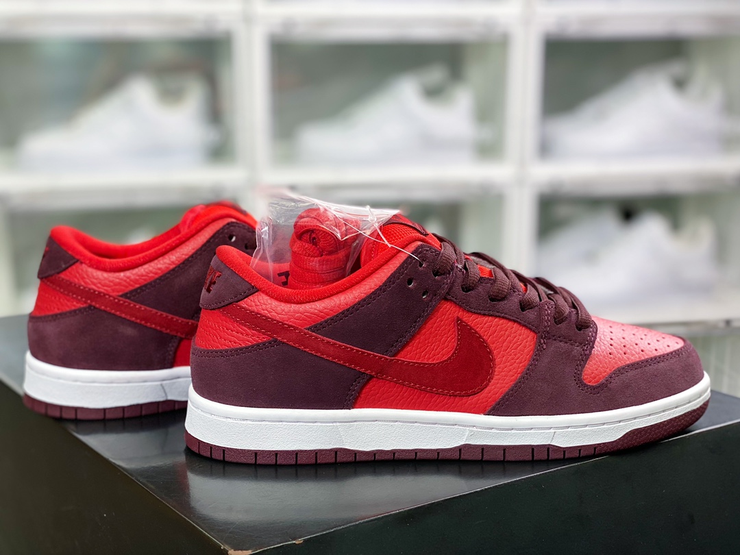 220 SB Dunk Low”Cherry”扣篮系列低帮休闲运动滑板板鞋DM0807-600