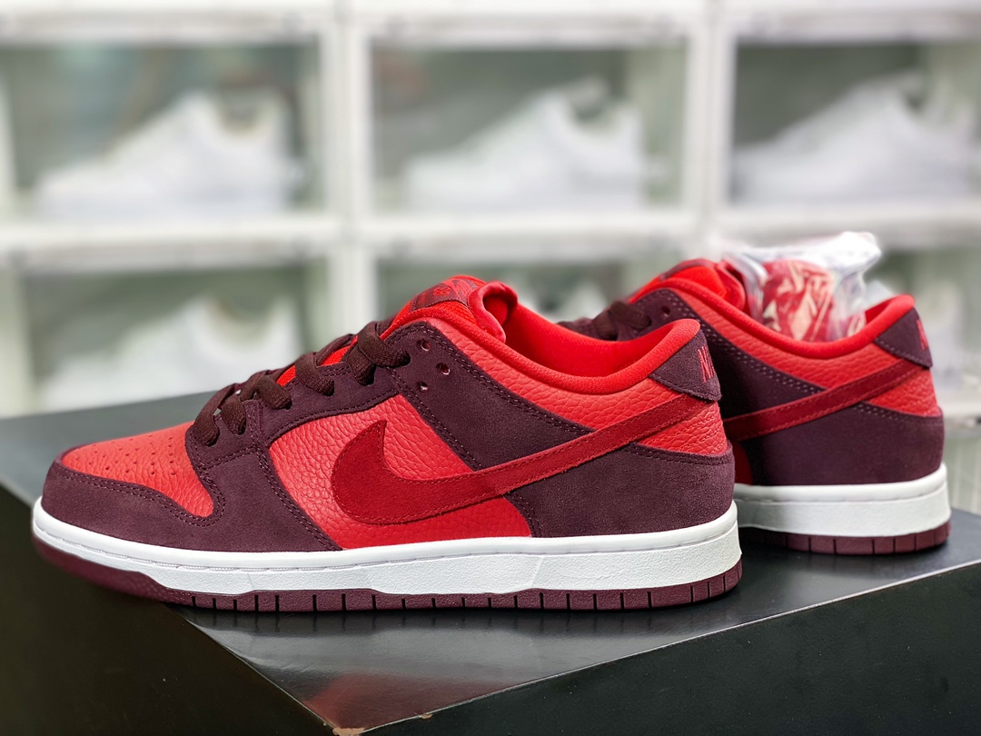 220 SB Dunk Low”Cherry”扣篮系列低帮休闲运动滑板板鞋DM0807-600