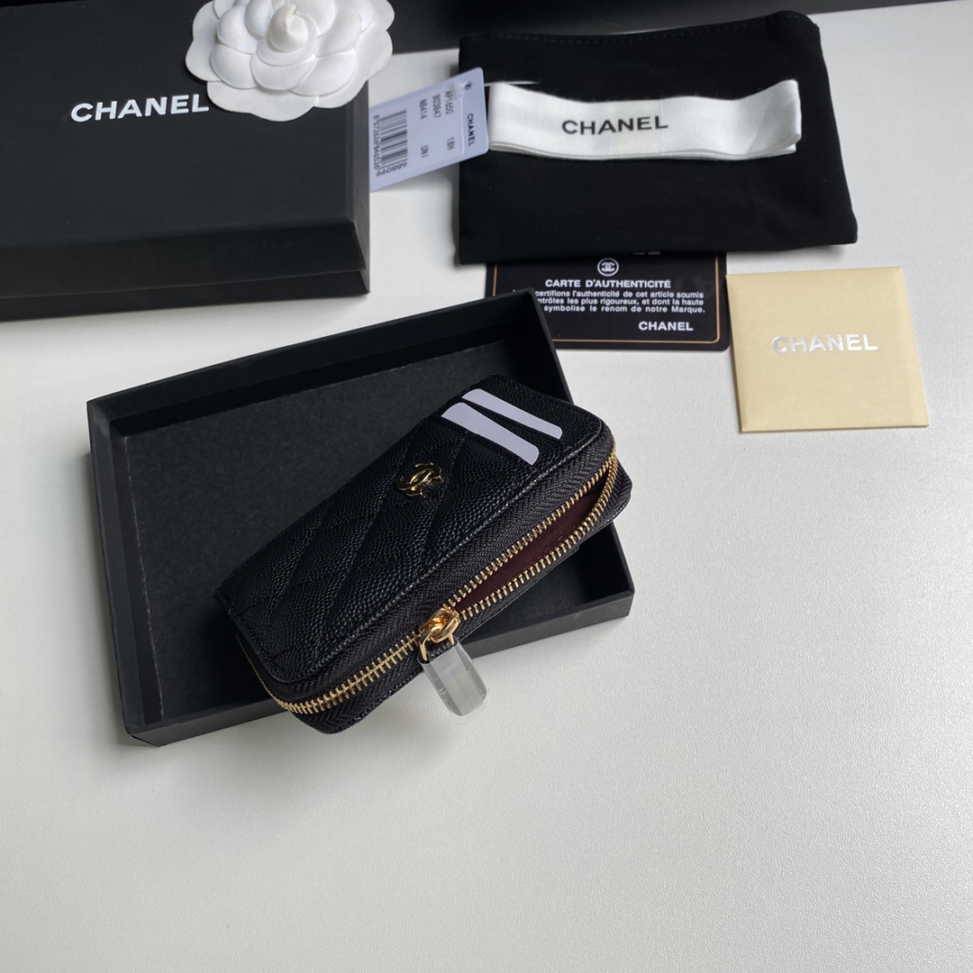 Chanel 新款小香 、小拉链菱格零钱包到货
