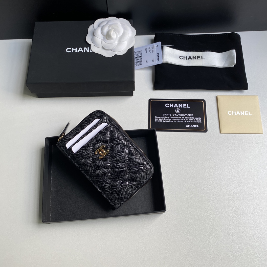 Chanel 新款小香 、小拉链菱格零钱包到货