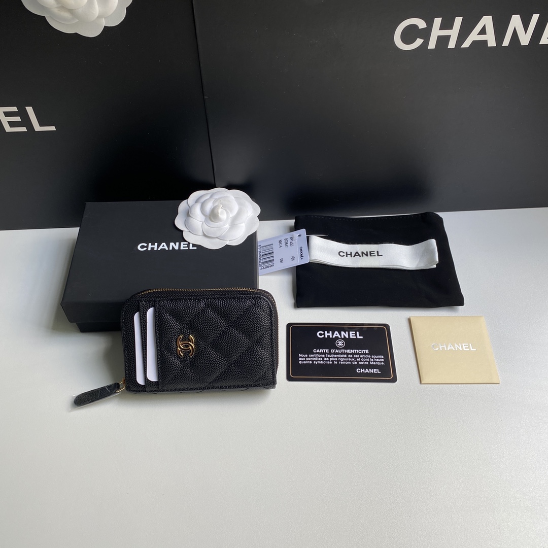 Chanel 新款小香 、小拉链菱格零钱包到货