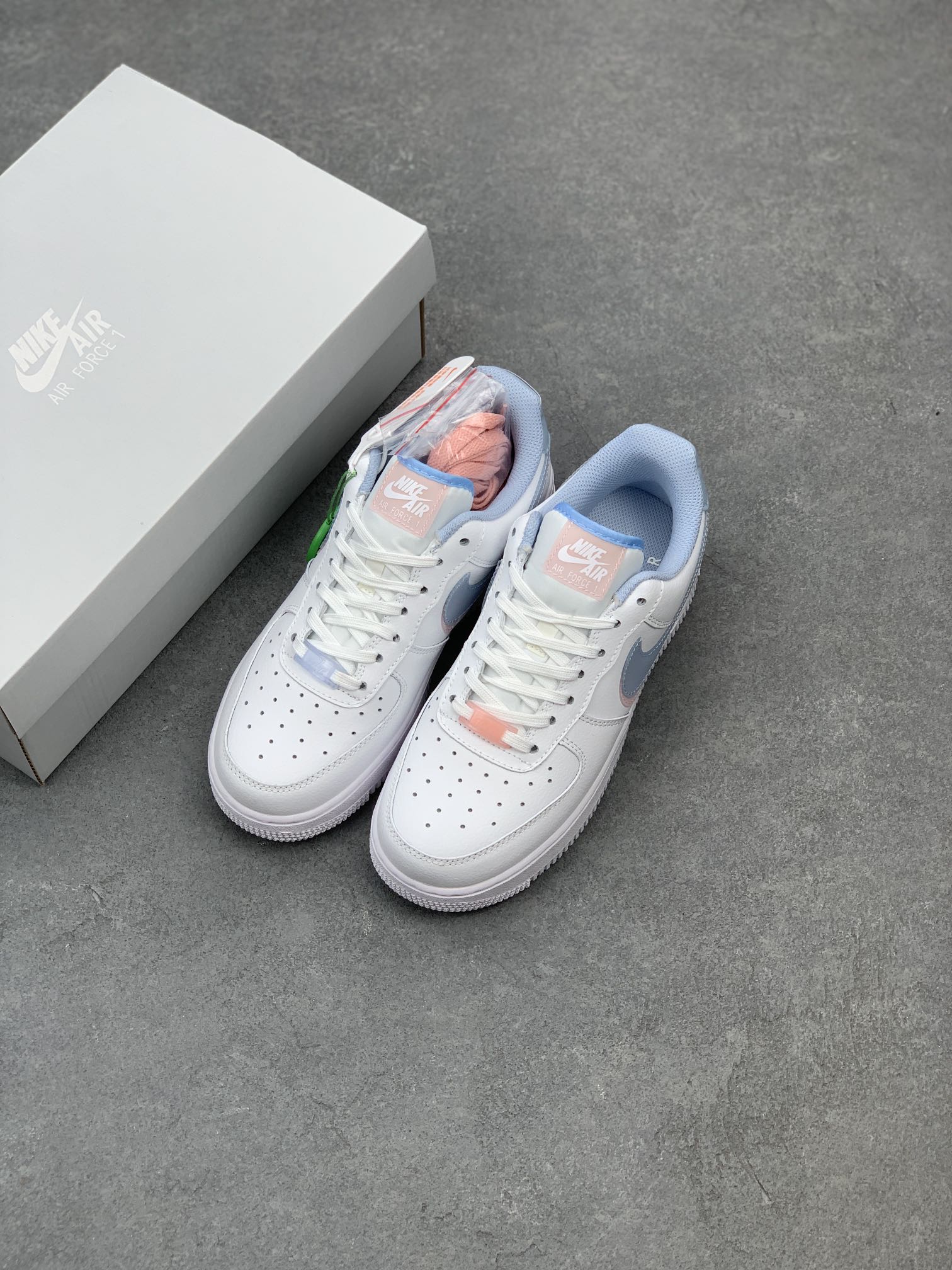 Nike Air Force 1 Low White Pink Blue,3D Glasses Edition,CW1574-100 9 i1662523221 7161 7