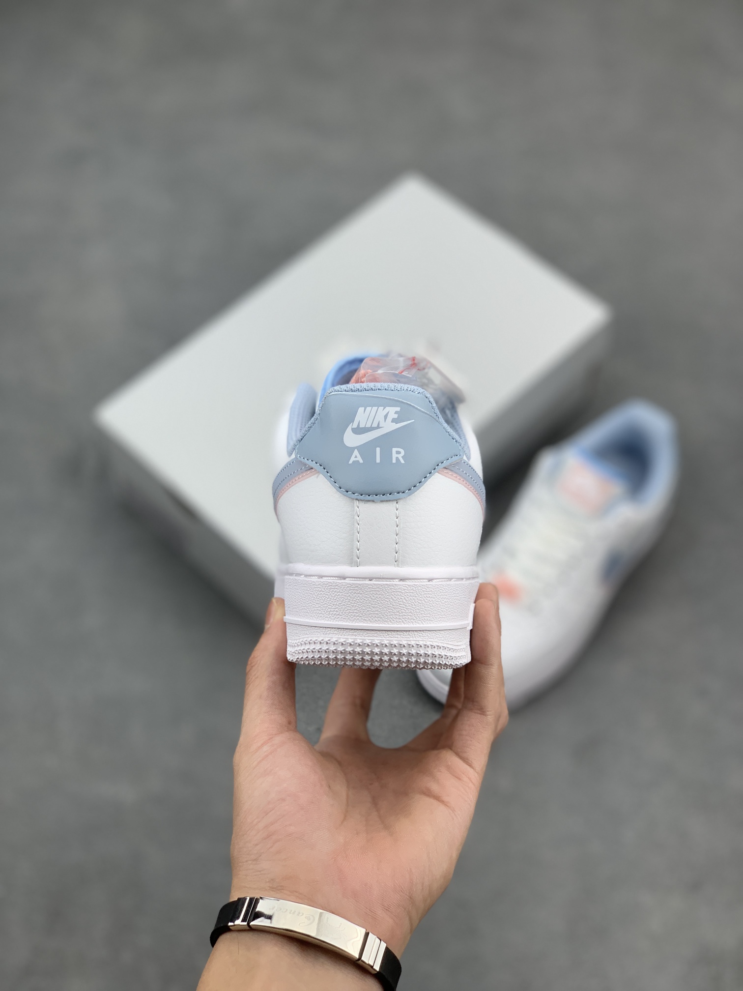 Nike Air Force 1 Low White Pink Blue,3D Glasses Edition,CW1574-100 5 i1662523221 9529 3