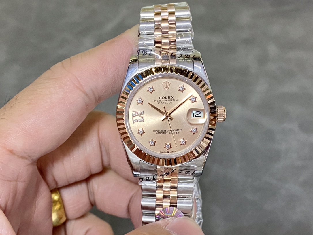 SK Factory 女款 劳力士Rolex 日志型31mm 自動機械式腕時計