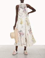 Zimmermann Knockoff
 Clothing Dresses Printing Lace Fall/Winter Collection