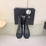 Chanel Boots Genuine Leather Patent Sheepskin Fall/Winter Collection