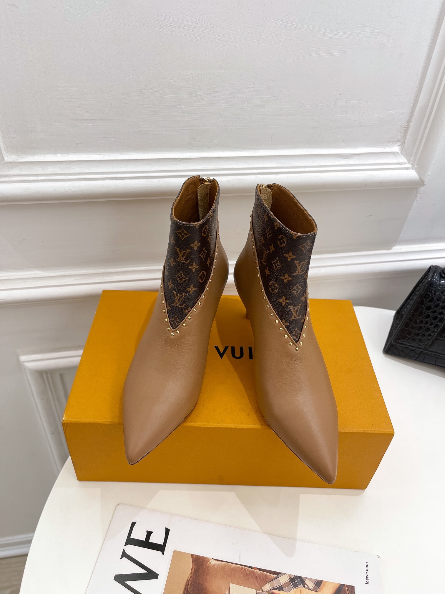 Louis Vuitton Replicas
 Short Boots Calfskin Cowhide Genuine Leather Goat Skin Sheepskin Fall/Winter Collection
