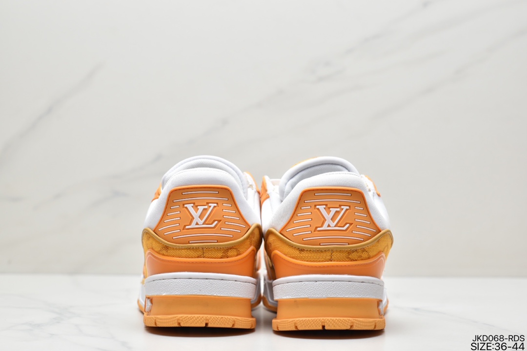 New LV Louis Vuitton Louis Vuitton Trainer Sneaker Low casual sports culture all-match basketball shoes