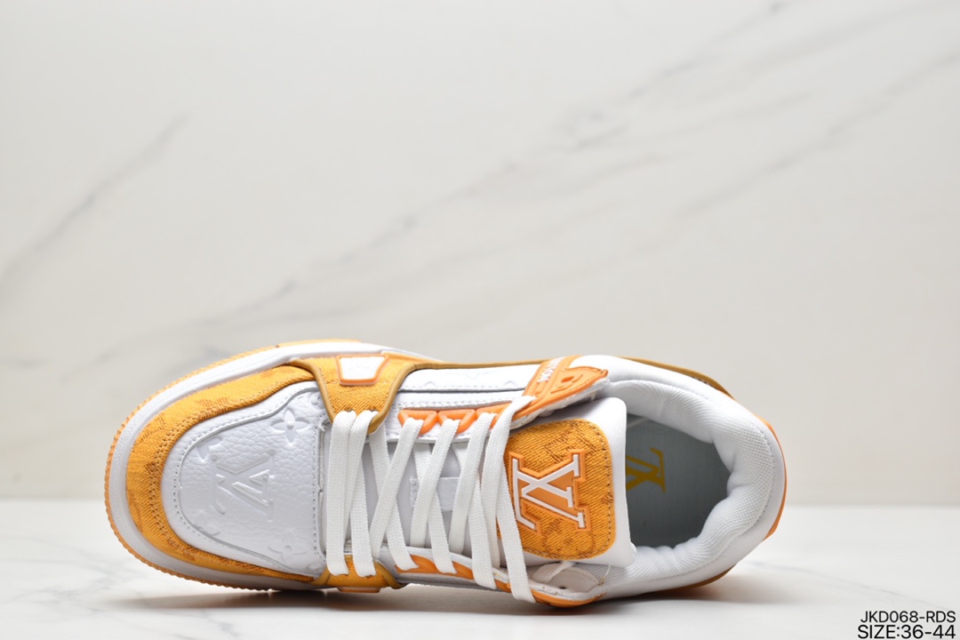 New LV Louis Vuitton Louis Vuitton Trainer Sneaker Low casual sports culture all-match basketball shoes