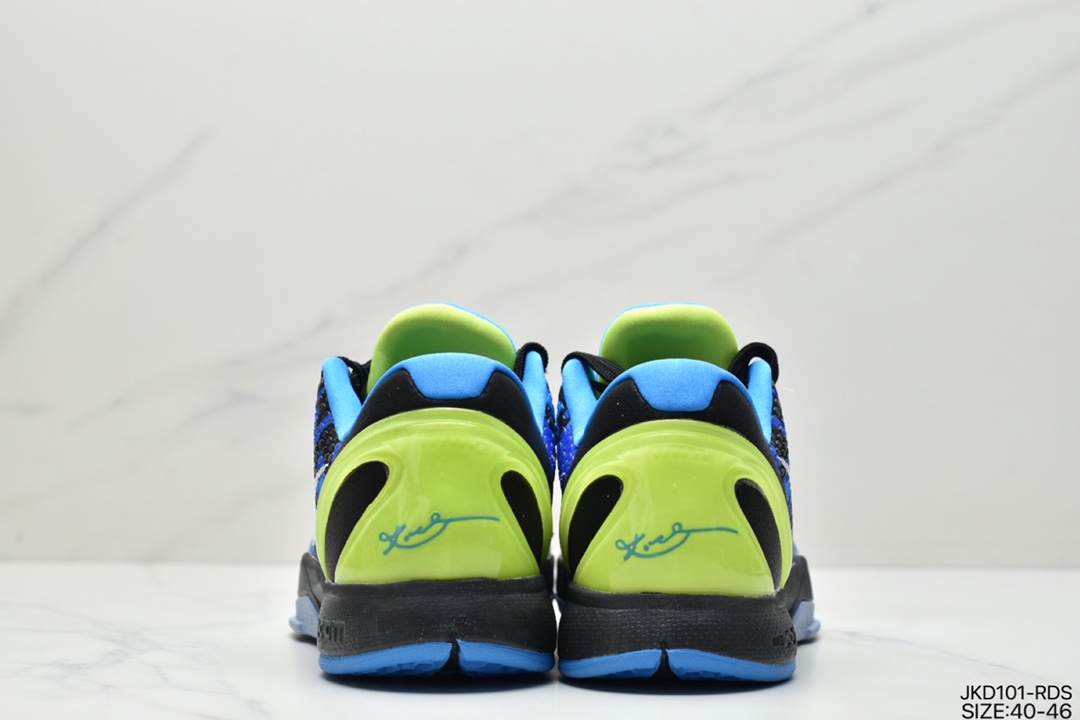 160 耐克Nike ZOOM Kobe VI”Mamba Black/Yellow”ZK6科比六代低帮运动篮球鞋