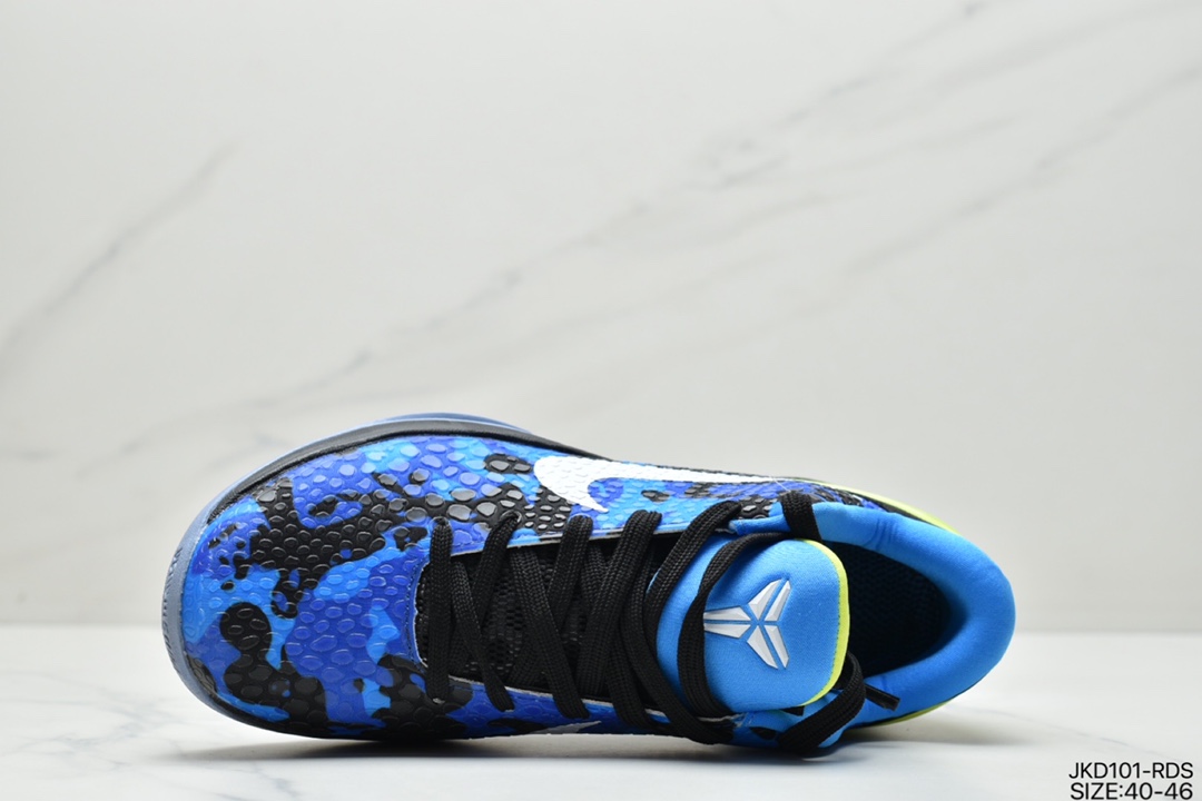 160 耐克Nike ZOOM Kobe VI”Mamba Black/Yellow”ZK6科比六代低帮运动篮球鞋
