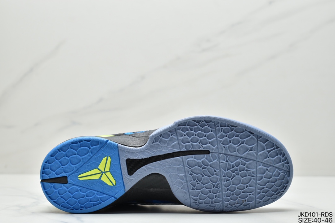 160 耐克Nike ZOOM Kobe VI”Mamba Black/Yellow”ZK6科比六代低帮运动篮球鞋